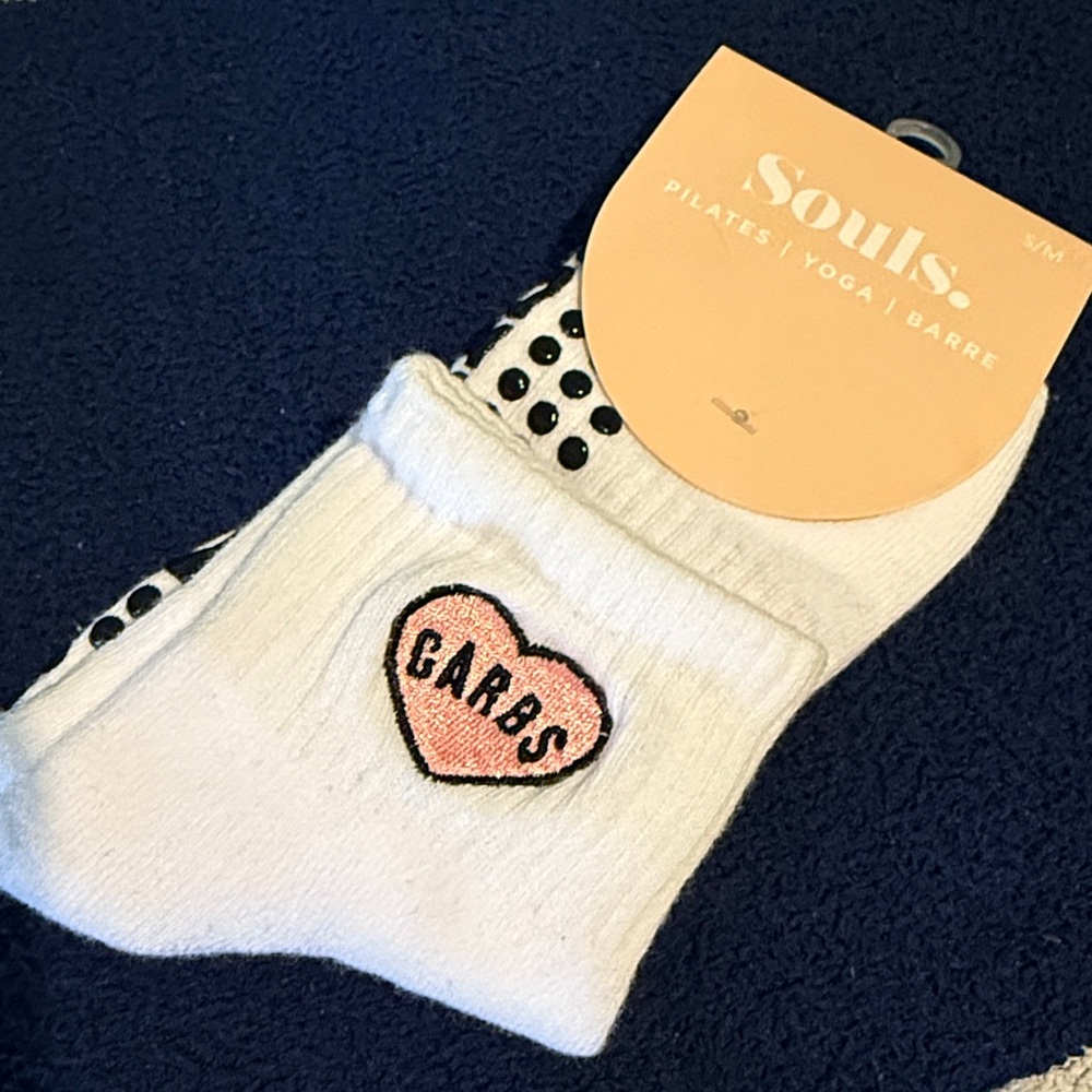 NWT Souls grip socks - carbs! - Picture 5 of 5